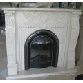 Indoor Natural Marble Fireplace Surround Stone Fireplaces